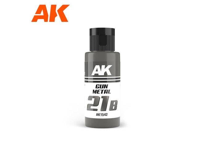 AK Interactive Dual Exo 21B - Gun Metal 60ml