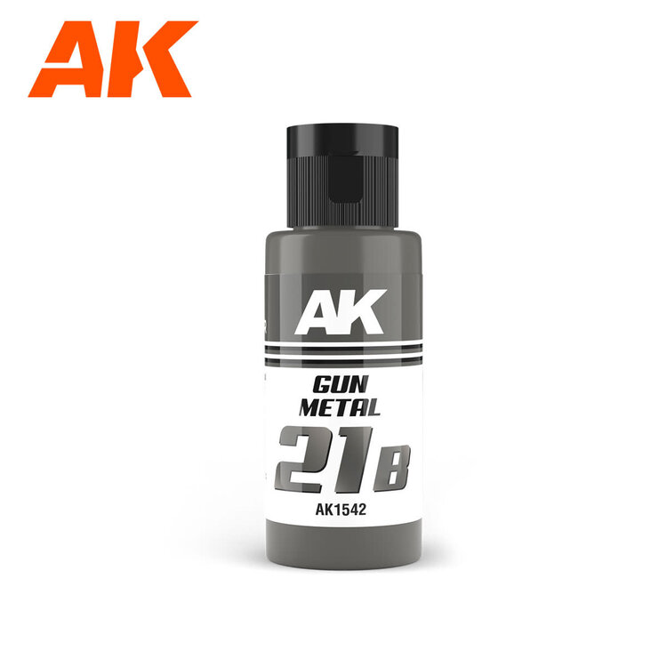 AK Interactive AK Interactive: Dual Exo 21B - Gun Metal 60ml