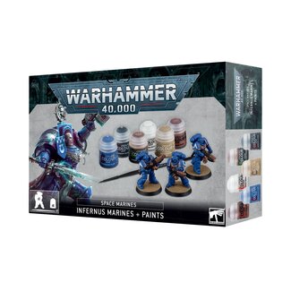 Games Workshop Warhammer Infernus Marines & Paints