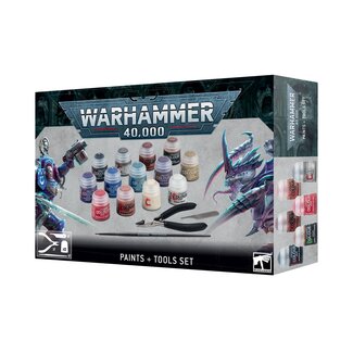 Games Workshop Warhammer Warhammer 40000: Paints & Tools Set