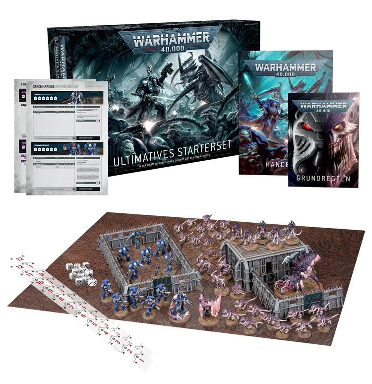 Games Workshop Warhammer Games Workshop - Warhammer 40000: Ultimate Starter Set (de)