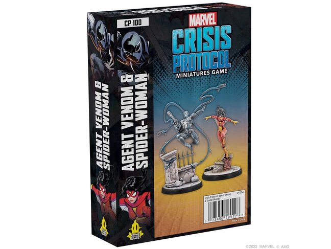 Atomic Mass Games Agent Venom & Spider-Woman
