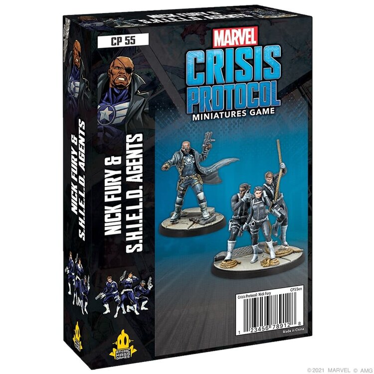 Atomic Mass Games Atomic Mass Games - Marvel Crisis Protocol: Nick Fury & S.H.I.E.L.D. Agents