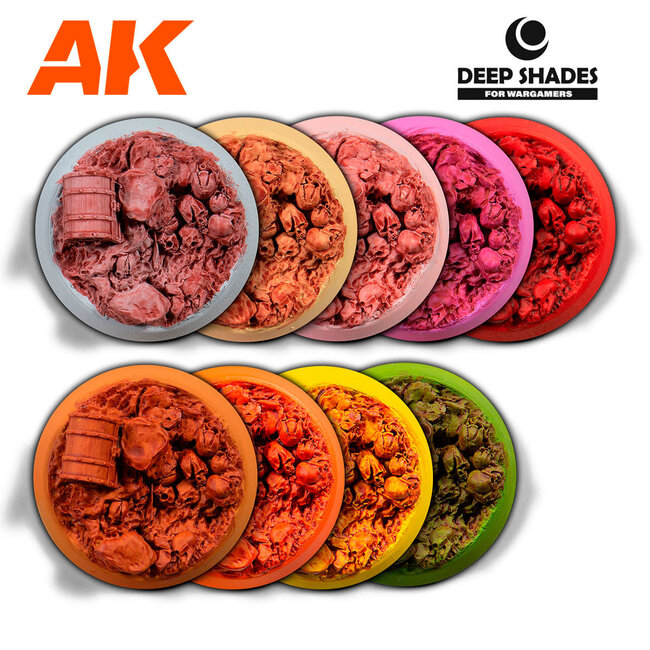 AK Interactive AK Interactive: Deep Shades - Human Skin 30ml