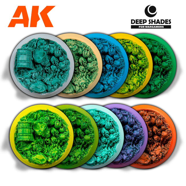 AK Interactive AK Interactive: Deep Shades - Greendark 30ml