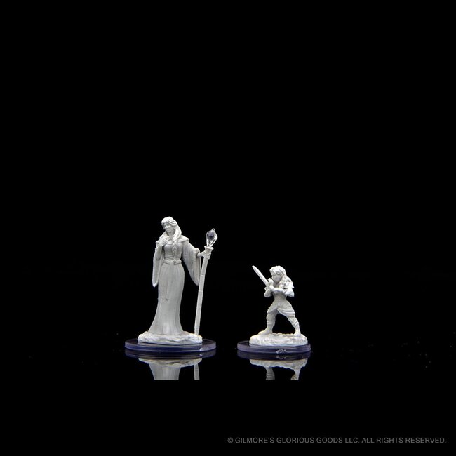 Wizkids Wizkids - Critical Role: Female Human Wizard & Female Halfling Holy Warrior