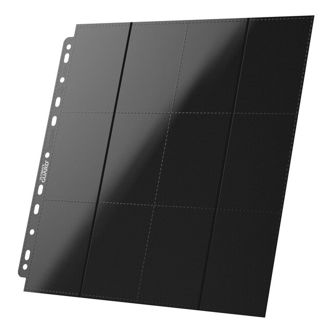 Ultimate Guard Ultimate Guard: 24-Pocket Side Loading Pages (10) Black