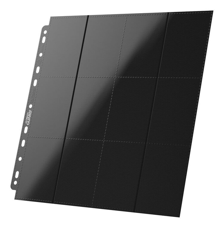 Ultimate Guard Ultimate Guard: 24-Pocket Side Loading Pages (10) Black
