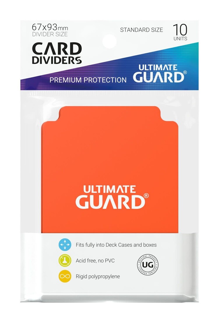 Ultimate Guard Ultimate Guard: Card Dividers (10) Orange