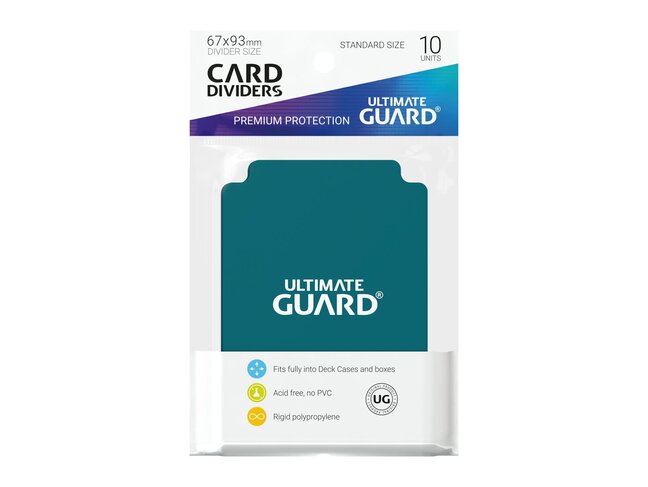 Ultimate Guard Card Dividers (10) Petrol