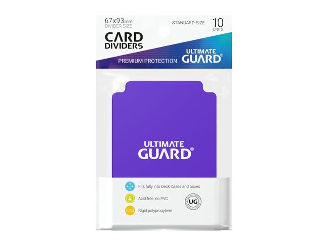 Ultimate Guard Card Dividers (10) Purple