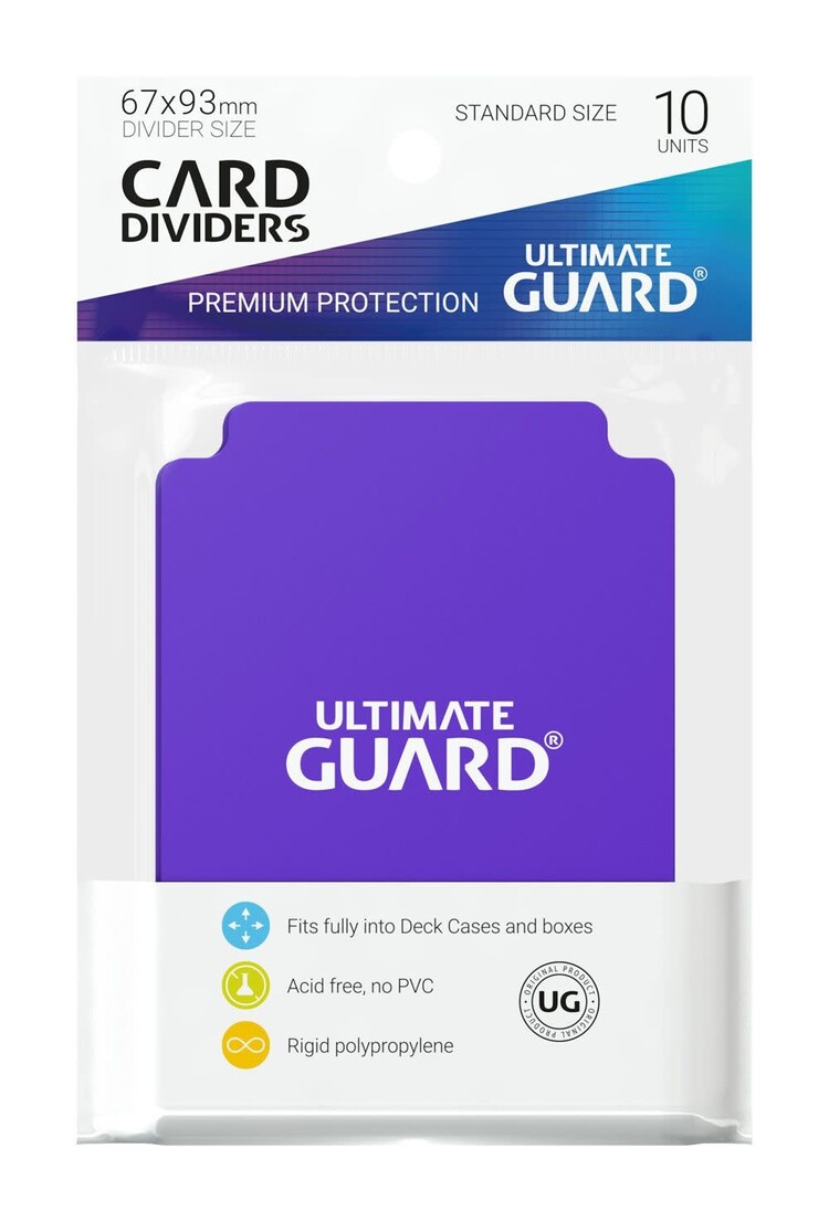 Ultimate Guard Ultimate Guard: Card Dividers (10) Purple