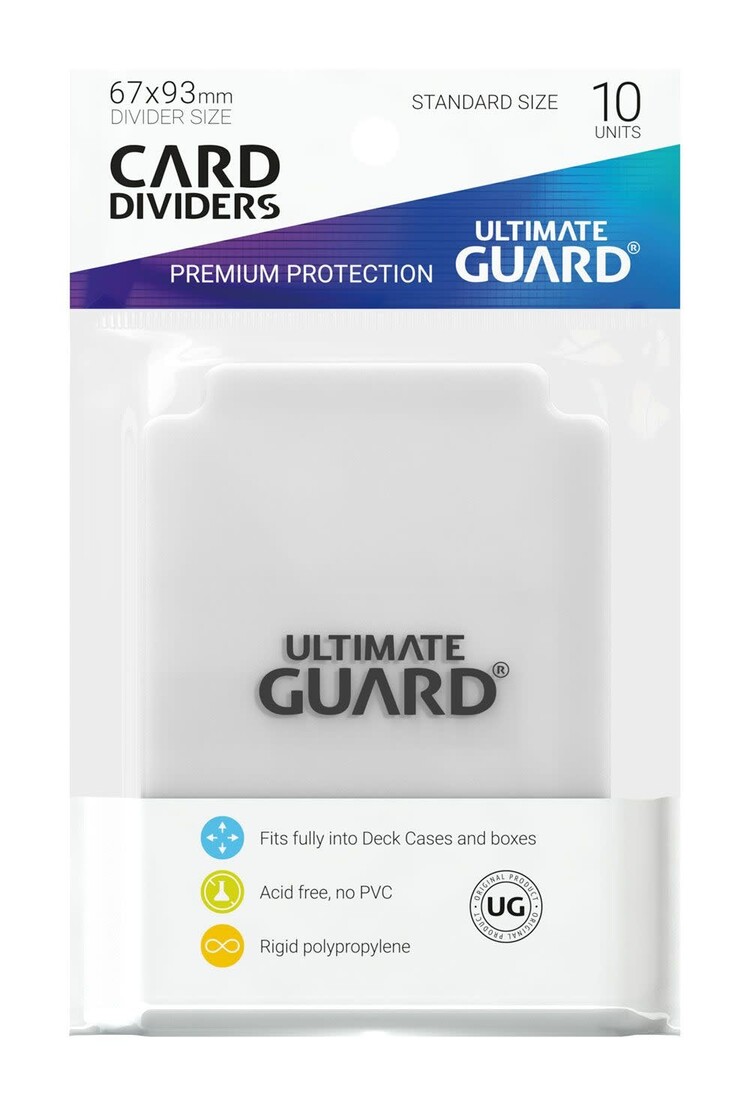 Ultimate Guard Ultimate Guard: Card Dividers (10) Transparent