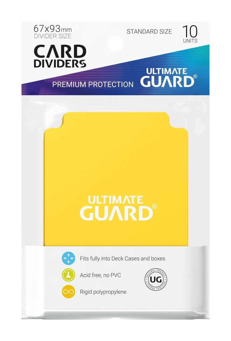 Ultimate Guard Ultimate Guard: Card Dividers (10) Yellow
