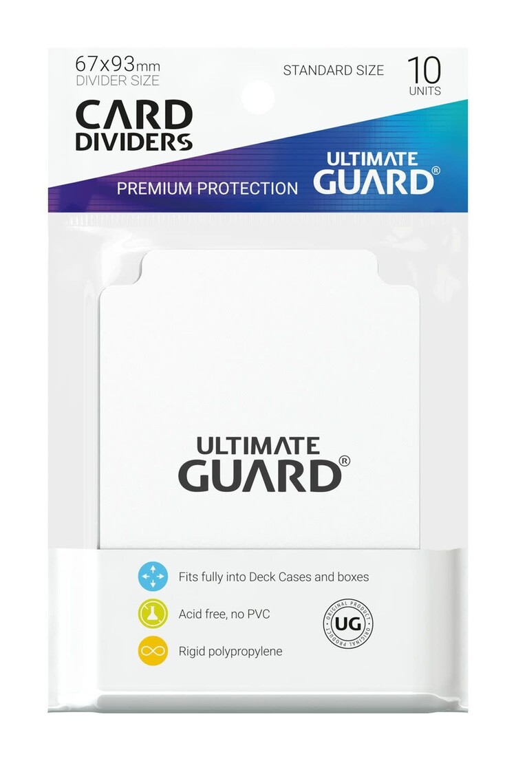 Ultimate Guard Ultimate Guard: Card Dividers (10) White