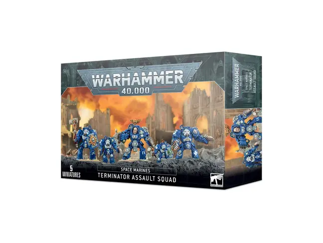 Games Workshop Warhammer Space Marines: Terminator Assault Squad