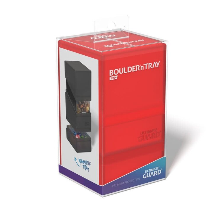 Ultimate Guard Ultimate Guard: Boulder'n'Tray 100+ Ruby