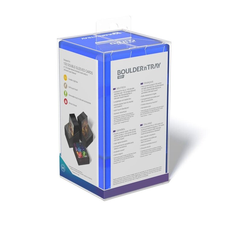 Ultimate Guard Ultimate Guard: Boulder'n'Tray 100+ Sapphire