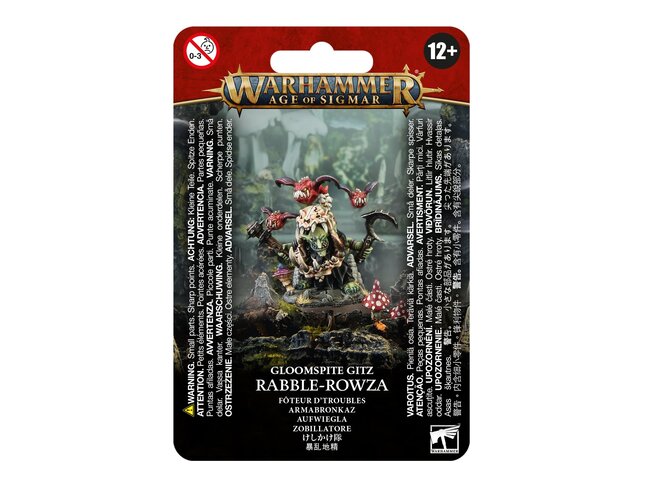 Games Workshop Warhammer Gloomspite Gitz: Rabble-Rowza