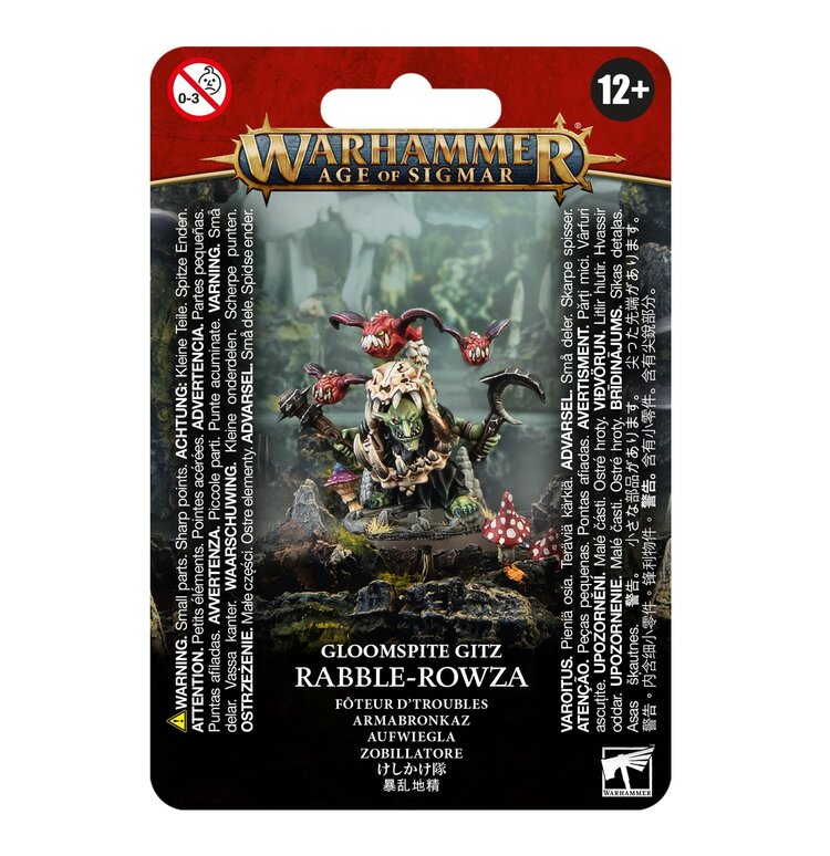Games Workshop Warhammer Warhammer Age of Sigmar - Gloomspite Gitz: Rabble-Rowza