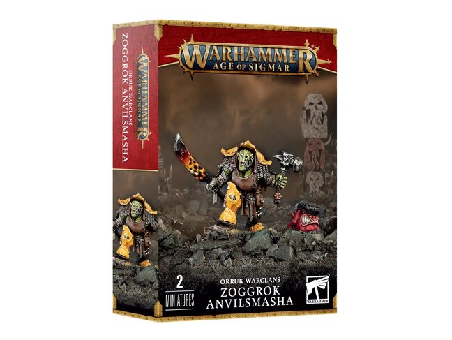 Games Workshop Warhammer Orruk Warclans: Zoggrok Anvilsmasha