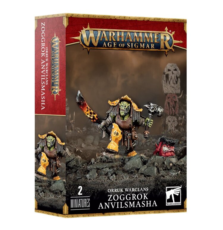 Games Workshop Warhammer Warhammer Age of Sigmar - Orruk Warclans: Zoggrok Anvilsmasha