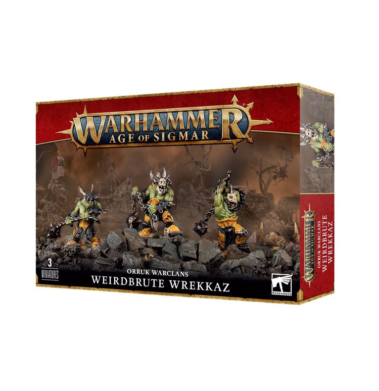 Games Workshop Warhammer Warhammer Age of Sigmar - Orruk Warclans: Weirdbrute Wrekkaz