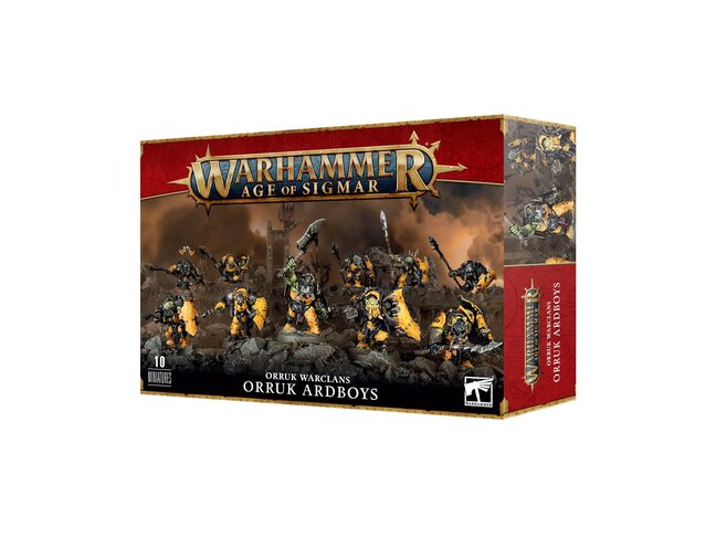 Games Workshop Warhammer Orruk Warclans: Orruk Ardboys