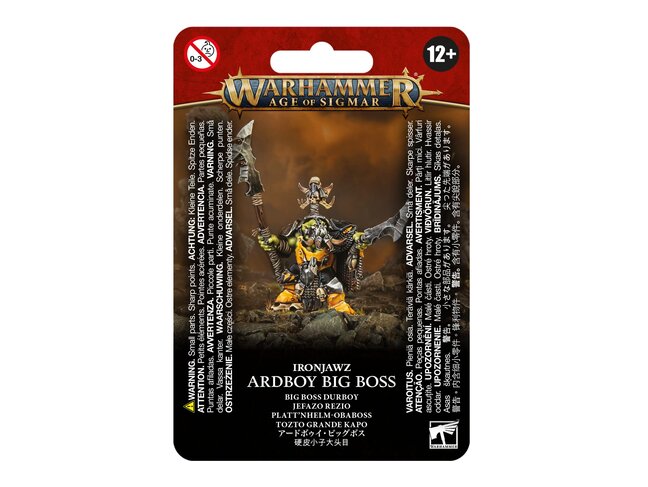 Games Workshop Warhammer Orruk Warclans: Ardboy Big Boss