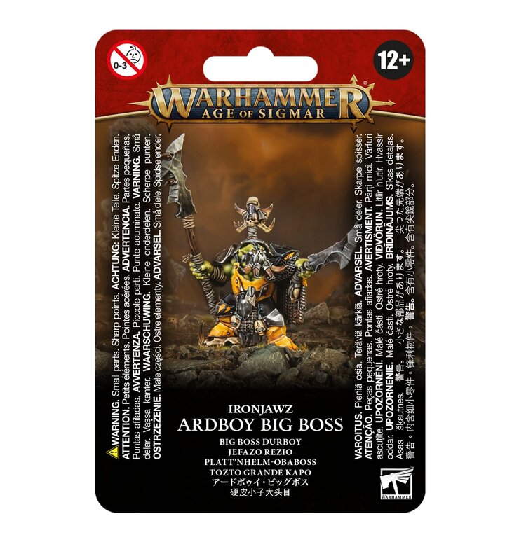 Games Workshop Warhammer Warhammer Age of Sigmar - Orruk Warclans: Ardboy Big Boss