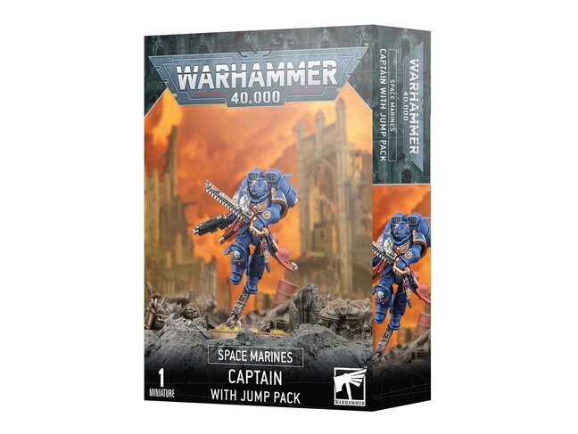 Games Workshop Warhammer Space Marines: Captain with Jump Pack