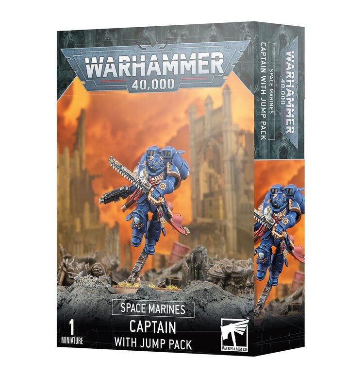 Games Workshop Warhammer Warhammer 40000 - Space Marines: Captain with Jump Pack