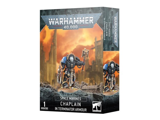 Games Workshop Warhammer Space Marines: Chaplain in Terminator Armour