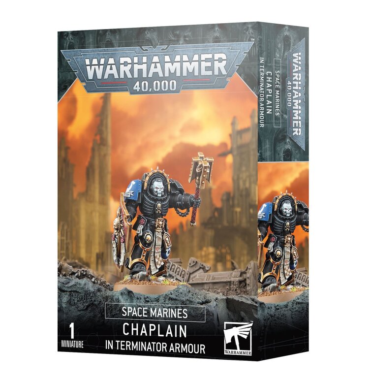 Games Workshop Warhammer Warhammer 40000 - Space Marines: Chaplain in Terminator Armour