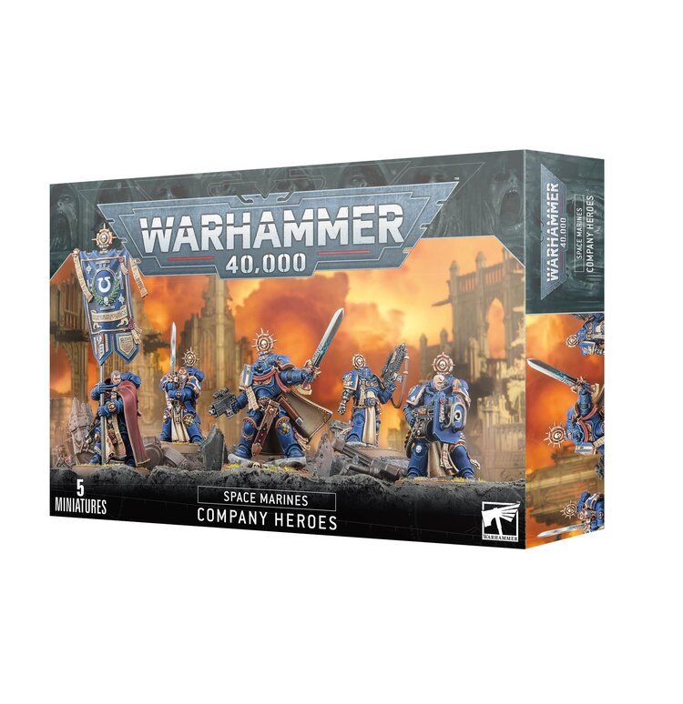 Games Workshop Warhammer Warhammer 40000 - Space Marines: Company Heroes