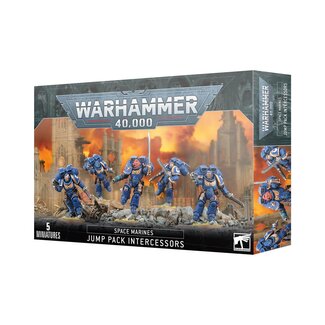 Games Workshop Space Marines: Assault Intercessors with Jump Packs