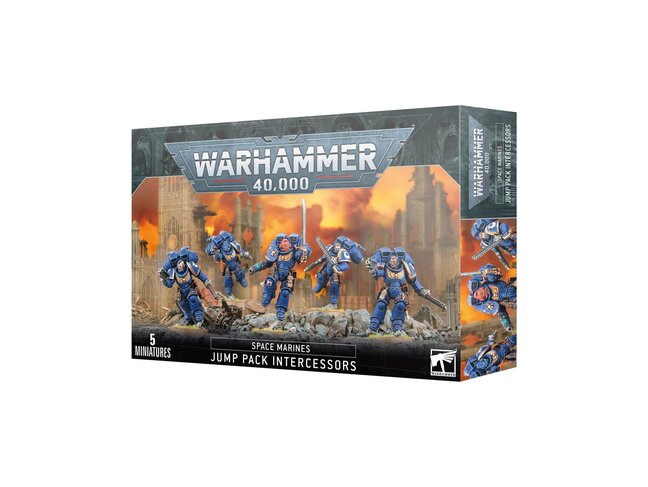 Games Workshop Warhammer Space Marines: Assault Intercessors with Jump Packs