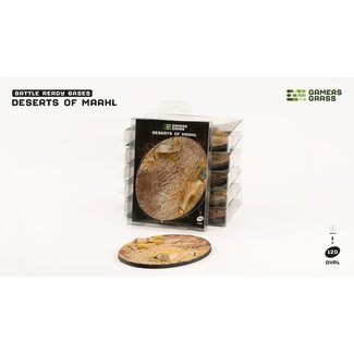 Gamers Grass Deserts of Maahl Oval 120mm Battle Ready (1)