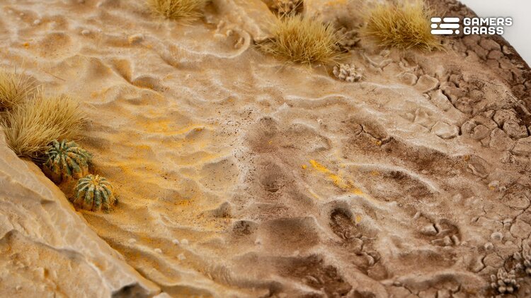 Gamers Grass GamersGrass: Bases - Deserts of Maahl Oval 120mm Battle Ready (1)