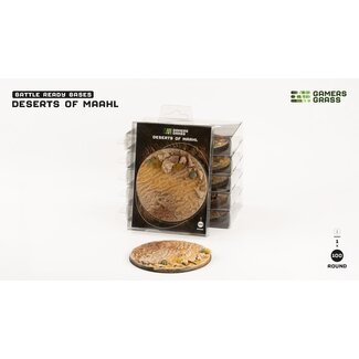 Gamers Grass Deserts of Maahl Round 100mm Battle Ready (1)
