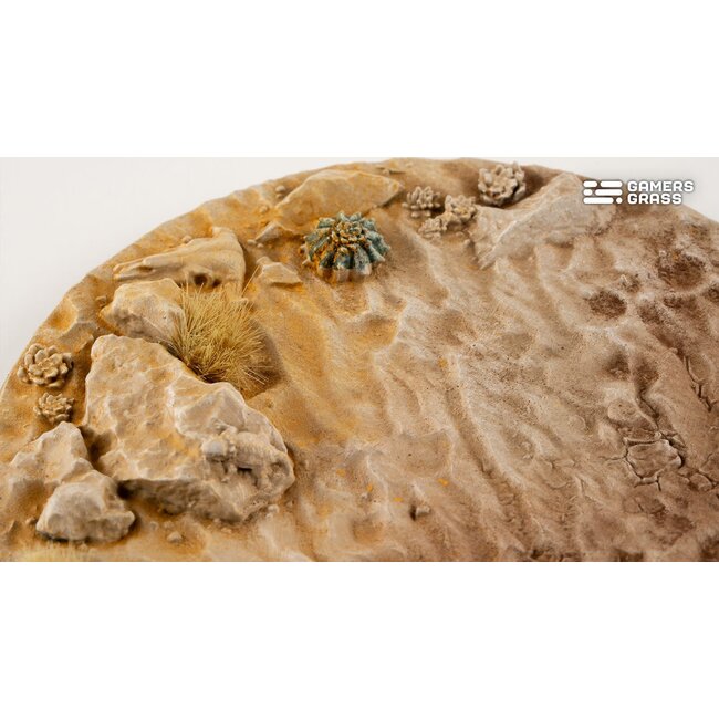 Gamers Grass GamersGrass: Bases - Deserts of Maahl Round 100mm Battle Ready (1)