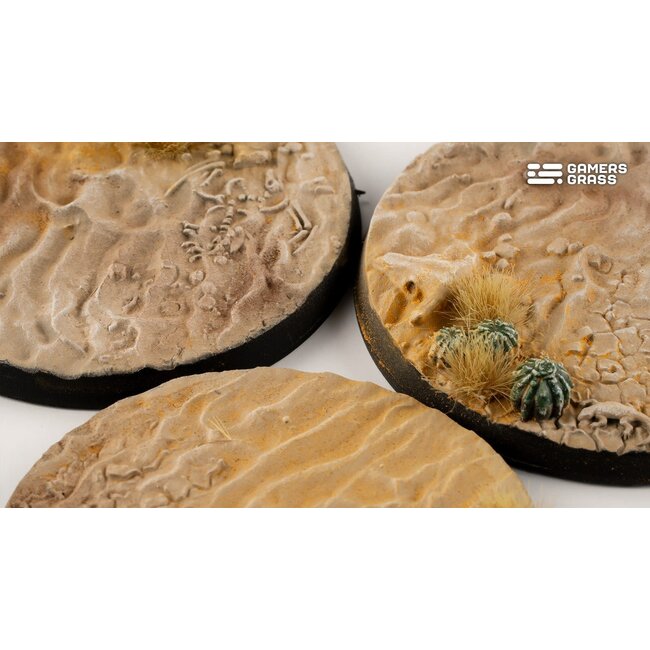 Gamers Grass GamersGrass: Bases - Deserts of Maahl Round 60mm Battle Ready (2)