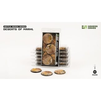 Gamers Grass Deserts of Maahl Round 50mm Battle Ready (3)