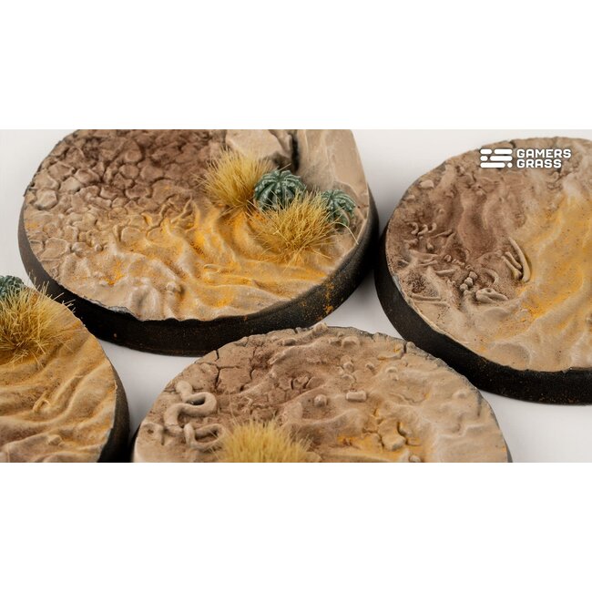 Gamers Grass GamersGrass: Bases - Deserts of Maahl Round 50mm Battle Ready (3)