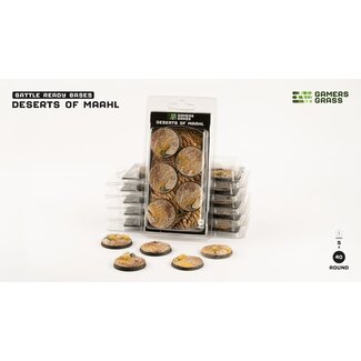 Gamers Grass Deserts of Maahl Round 40mm Battle Ready (5)