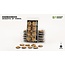 Gamers Grass GamersGrass: Bases - Deserts of Maahl Round 32mm Battle Ready (8)