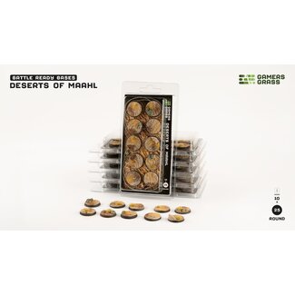 Gamers Grass Deserts of Maahl Round 25mm Battle Ready (10)