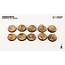 Gamers Grass GamersGrass: Bases - Deserts of Maahl Round 25mm Battle Ready (10)