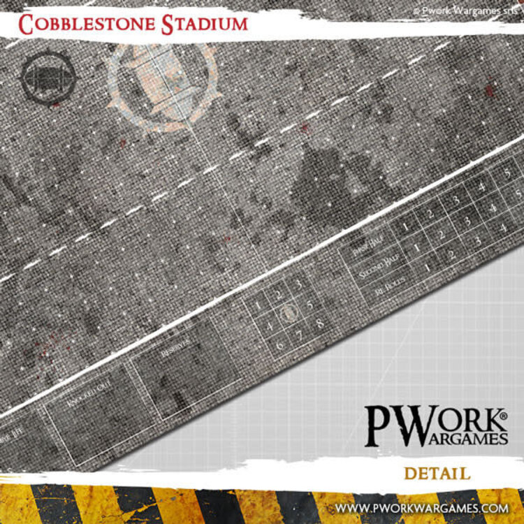 PWork Wargames PWork Wargames: Blood Bowl: Cobblestone Stadium