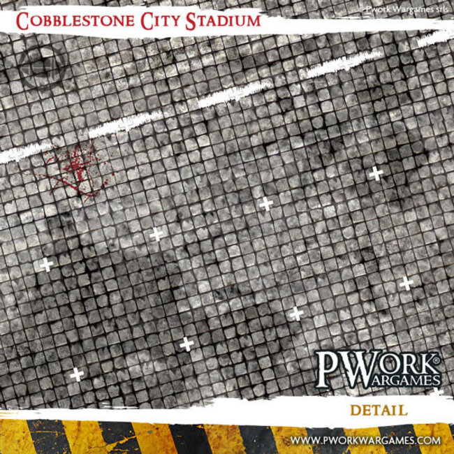 PWork Wargames PWork Wargames: Blood Bowl: Cobblestone Stadium